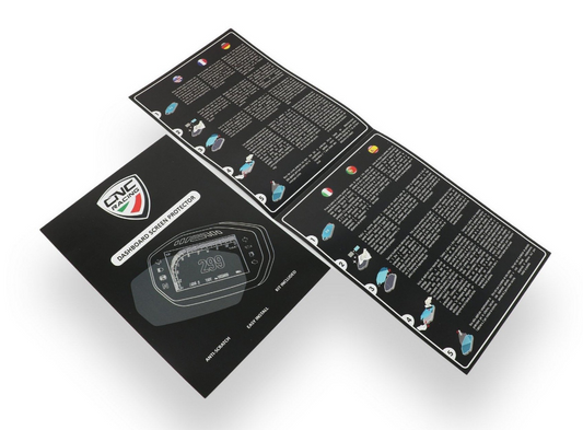 DP081 - CNC RACING BMW M series / S series Dashboard Screen Protectors kit – Accessories in the Motoraider Motorcycle Aftermarket Accessories and Parts Online Shop