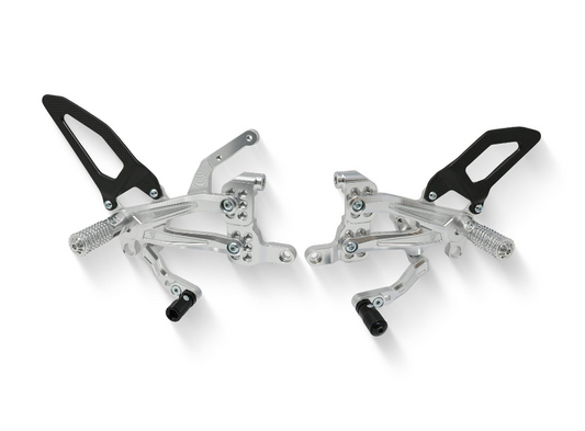 PE410 - CNC RACING Ducati Streetfighter V4 Adjustable Rearset (carbon heel guards) – Accessories in the Motoraider Motorcycle Aftermarket Accessories and Parts Online Shop