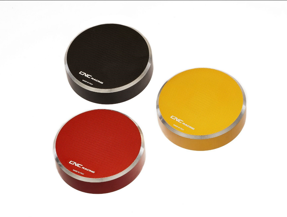 TF606 - CNC RACING Brake/Clutch Fluid Tank Cap "Bi-color" (M52x4) – Accessories in the Motoraider Motorcycle Aftermarket Accessories and Parts Online Shop