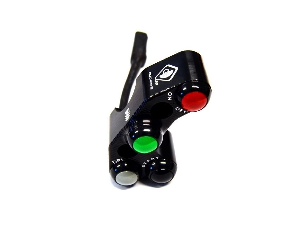 CPPI16 - DUCABIKE Ducati Streetfighter V4 (20/24) Brake Pump Bracket with Integrated Buttons (Brembo Radial/RCS) – Accessories in the Motoraider Motorcycle Aftermarket Accessories and Parts Online Shop