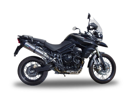 GPR Triumph Tiger 800 (2018 – ) Slip-on Exhaust "GP Evo 4 Titanium" (EU homologated) – Accessories in the 2WheelsHero Motorcycle Aftermarket Accessories and Parts Online Shop
