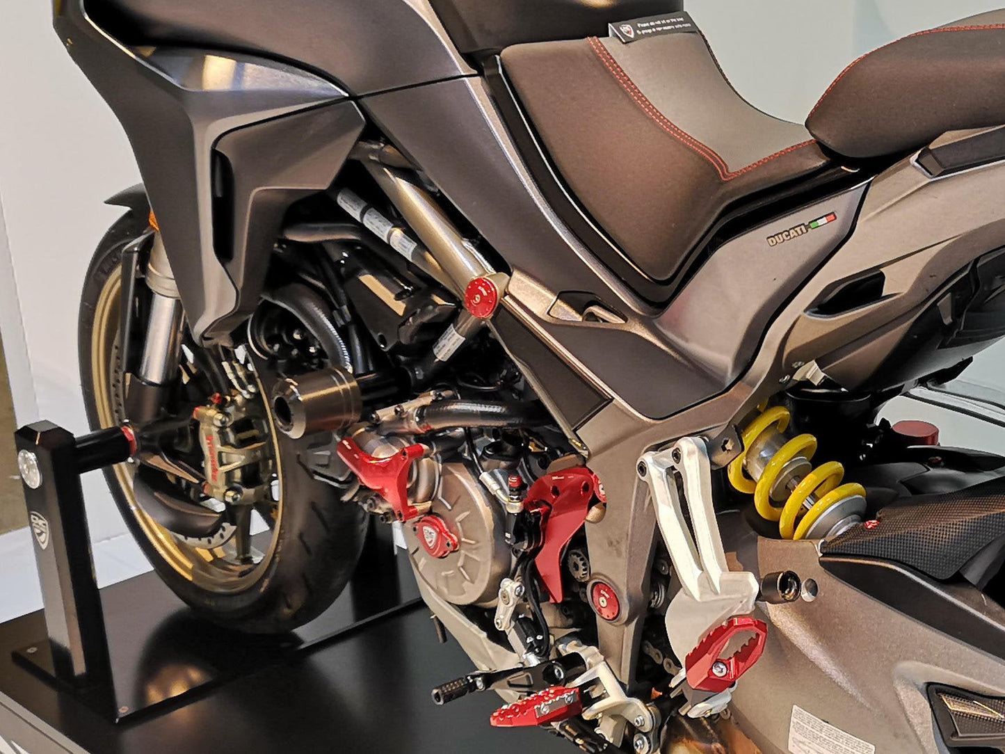 TC314 - CNC RACING Ducati Multistrada 1200/1260/950/V2 Frame Crash Protection Sliders – Accessories in the Motoraider Motorcycle Aftermarket Accessories and Parts Online Shop
