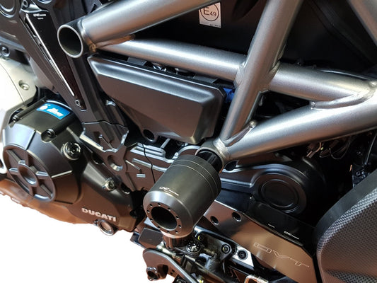 TC315 - CNC RACING Ducati XDiavel Frame Crash Protectors – Accessories in the Motoraider Motorcycle Aftermarket Accessories and Parts Online Shop