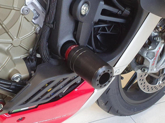 TC322 - CNC RACING Ducati Streetfighter V4 (2020+) Frame Crash Protection Sliders – Accessories in the Motoraider Motorcycle Aftermarket Accessories and Parts Online Shop
