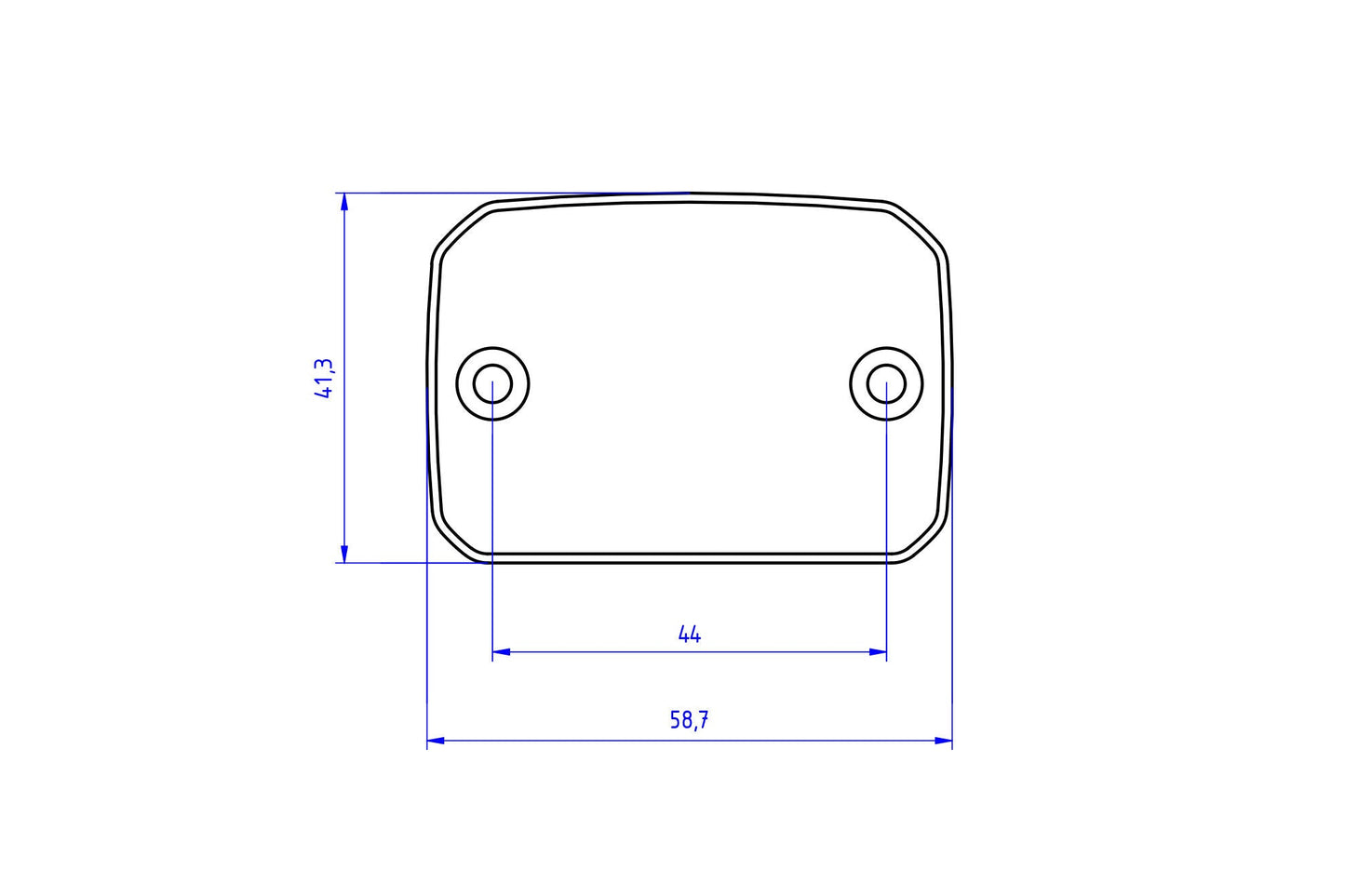 TF201 - CNC RACING Ducati DesertX (2022+) Front Brake Fluid Tank Cap – Accessories in the Motoraider Motorcycle Aftermarket Accessories and Parts Online Shop