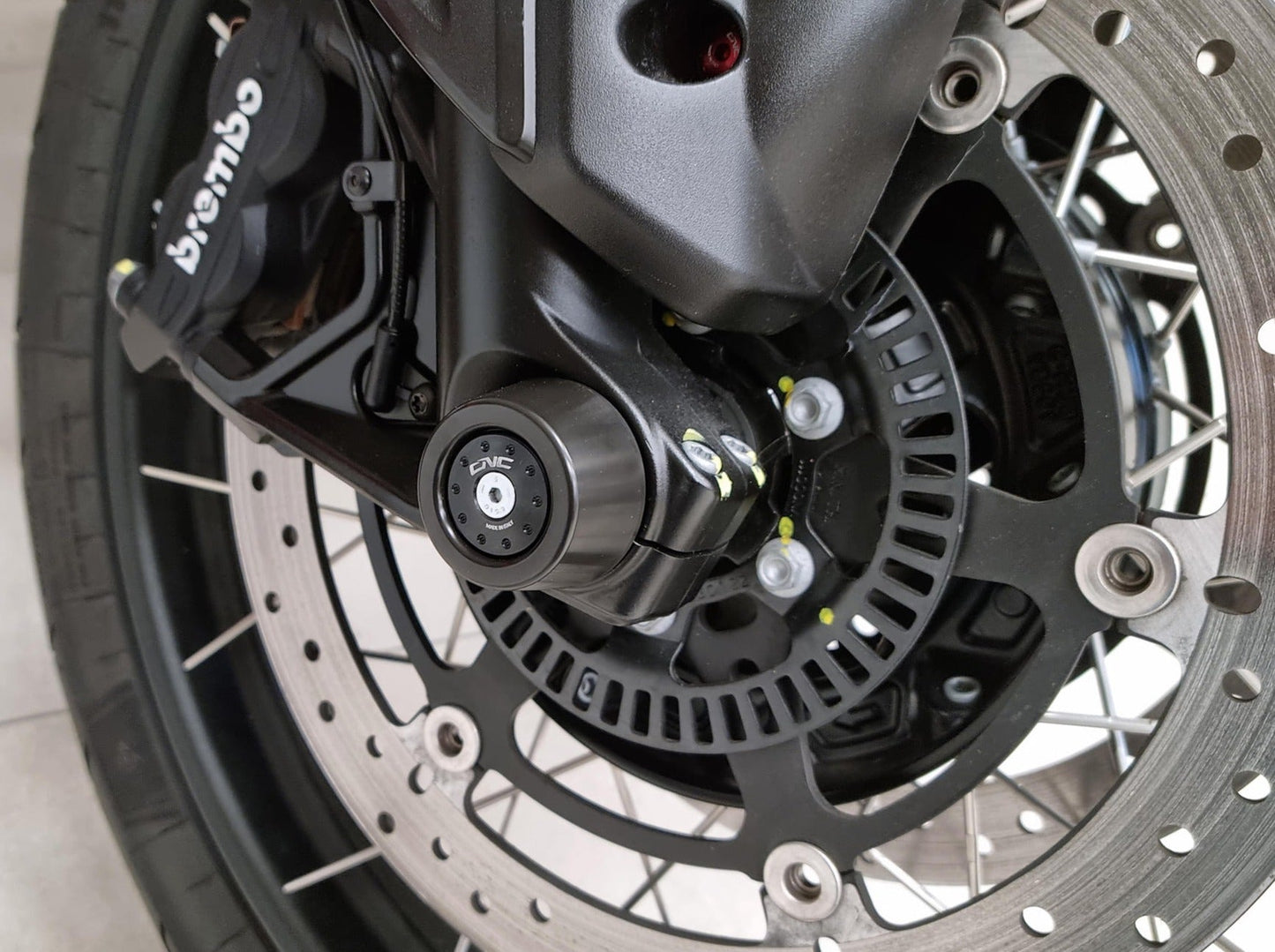 TP420 - CNC RACING Ducati / Aprilia Front Wheel Sliders – Accessories in the Motoraider Motorcycle Aftermarket Accessories and Parts Online Shop