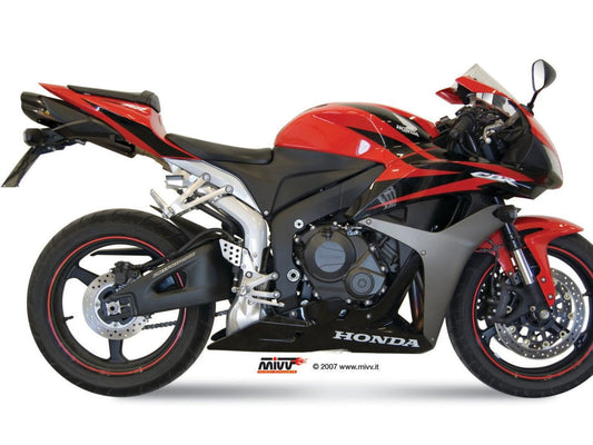 MIVV UH.037 HONDA CBR 600 RR ( 2007 / 16) Underseat Slip On Exhaust "Suono" (black; approved) – Accessories in the 2WheelsHero Motorcycle Aftermarket Accessories and Parts Online Shop