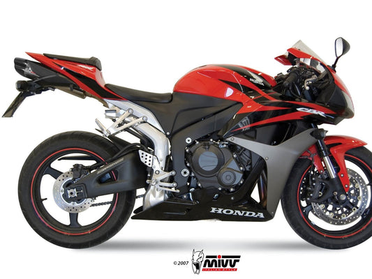 MIVV UH.037 HONDA CBR 600 RR ( 2007 / 16) Underseat Slip On Exhaust "Suono" (stainless steel; approved) – Accessories in the 2WheelsHero Motorcycle Aftermarket Accessories and Parts Online Shop