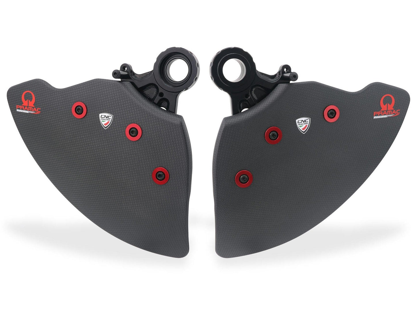 CNC RACING ZA751PR Ducati Multistrada V4 (2022+) Carbon Front Brake Cooling System (Pramac Edition) – Accessories in the Motoraider Motorcycle Aftermarket Accessories and Parts Online Shop