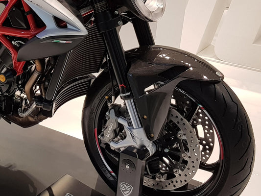 ZA837 - CNC RACING MV Agusta Carbon Front Fender – Accessories in the Motoraider Motorcycle Aftermarket Accessories and Parts Online Shop