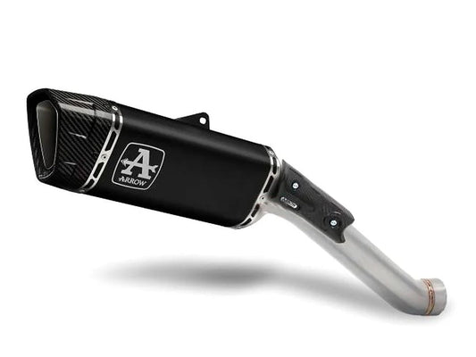 ARROW 71003PTN Aprilia RSV4 / Tuono V4 (2021+) Titanium Slip-on Exhaust "Pista" (racing; black) – Accessories in the 2WheelsHero Motorcycle Aftermarket Accessories and Parts Online Shop