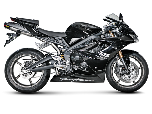 AKRAPOVIC S-T675SO3-HACT Triumph Daytona 675 / 675R (2006+) Slip-on Exhaust (titanium) – Accessories in the 2WheelsHero Motorcycle Aftermarket Accessories and Parts Online Shop