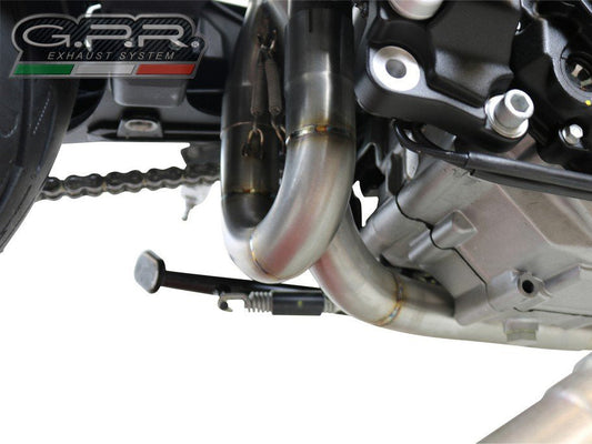 GPR Aprilia Shiver 900 Front Manifold/Decat Pipe (racing) – Accessories in the 2WheelsHero Motorcycle Aftermarket Accessories and Parts Online Shop