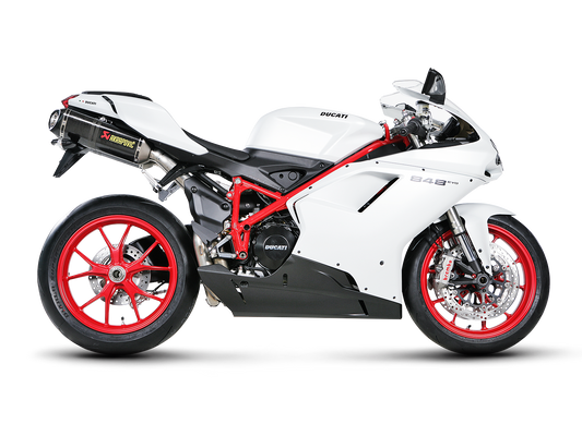 AKRAPOVIC S-D10SO3-ZC Ducati 848 (2010+) Slip-on Exhaust (carbon) – Accessories in the 2WheelsHero Motorcycle Aftermarket Accessories and Parts Online Shop