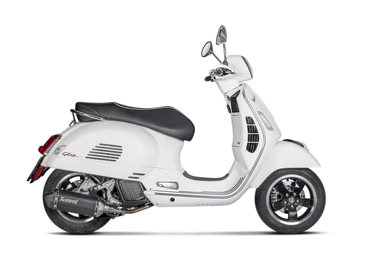 AKRAPOVIC S-VE125SO1-HZBL Vespa GTS 125 / Super / Sport / Tech (2020+) Slip-On Exhaust (SS) – Accessories in the 2WheelsHero Motorcycle Aftermarket Accessories and Parts Online Shop
