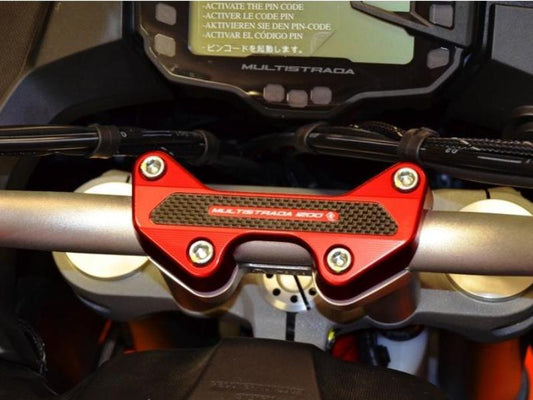 BM09 - DUCABIKE Ducati Multistrada 1200 (15/18) Handlebar Clamp – Accessories in the Motoraider Motorcycle Aftermarket Accessories and Parts Online Shop