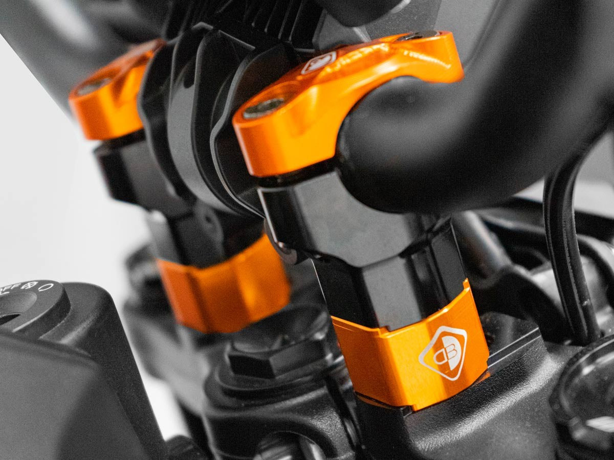 BRM07 - DBK KTM 890 / 990 Duke (2020+) Handlebar Riser Kit – Accessories in the Motoraider Motorcycle Aftermarket Accessories and Parts Online Shop