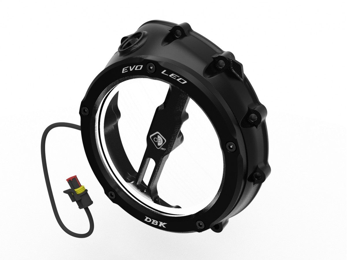 DBK DUCABIKE CCDVL12 BMW (2019+) Clear Clutch Cover "EVO LED" – Accessories in the Motoraider Motorcycle Aftermarket Accessories and Parts Online Shop