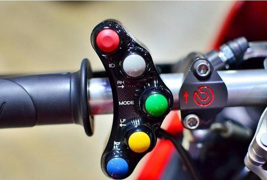 CPPI04 - DUCABIKE Ducati Superbike 1098/1198/848 7 Buttons Switched Handlebar (street edition) – Accessories in the Motoraider Motorcycle Aftermarket Accessories and Parts Online Shop
