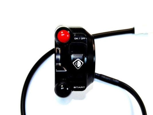 CPPI09 - DUCABIKE Ducati 899/959/1199/1299 Panigale Gas Control Panel with Integrated Push Button – Accessories in the Motoraider Motorcycle Aftermarket Accessories and Parts Online Shop