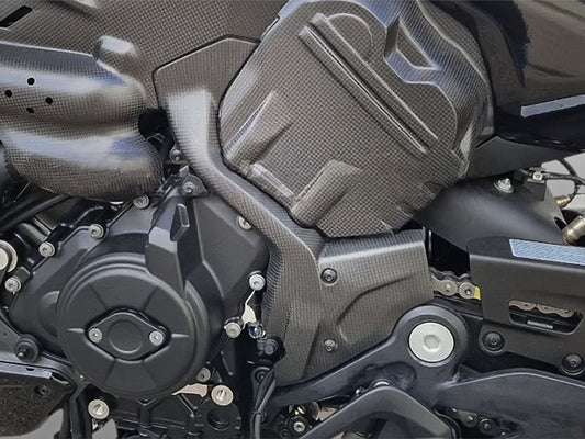 CRB172 - DBK Ducati Diavel V4 (2023+) Carbon Sprocket Cover – Accessories in the Motoraider Motorcycle Aftermarket Accessories and Parts Online Shop