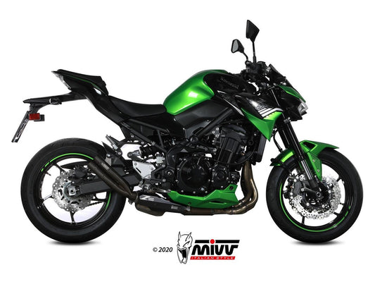 MIVV K.052 Kawasaki Z900 (20/24) Slip-on Exhaust "Double Gun" (black; not approved) – Accessories in the 2WheelsHero Motorcycle Aftermarket Accessories and Parts Online Shop