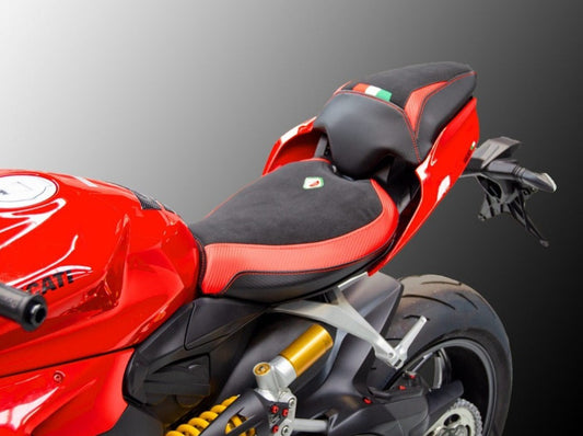 CSV4PC01 - DUCABIKE Ducati Panigale V4 / V2 / Streetfighter (18/24) Comfort Seat Cover (passenger) – Accessories in the Motoraider Motorcycle Aftermarket Accessories and Parts Online Shop