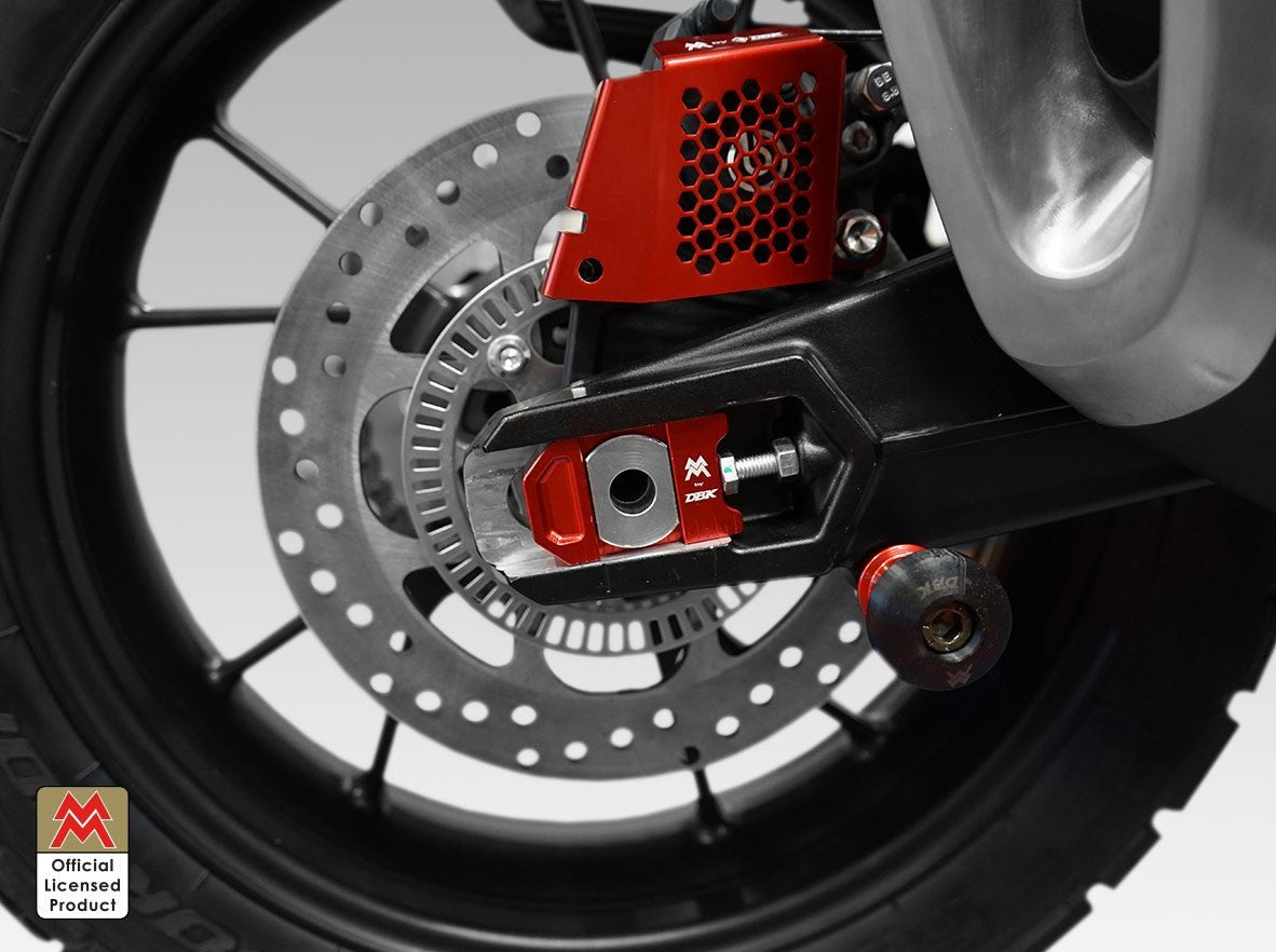 CTC03 - DBK Moto Morini (2022+) Chain Adjusters – Accessories in the Motoraider Motorcycle Aftermarket Accessories and Parts Online Shop