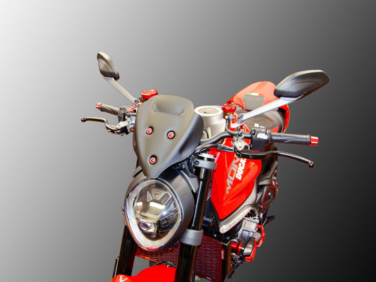 CUP18 - DUCABIKE Ducati Monster 950 (2021+) Wind Screen (sport) – Accessories in the Motoraider Motorcycle Aftermarket Accessories and Parts Online Shop