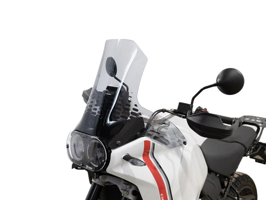 CUP24 - DBK Ducati DesertX 937 / Rally (2022+) Windscreen "Maxi Comfort" (increased) – Accessories in the Motoraider Motorcycle Aftermarket Accessories and Parts Online Shop