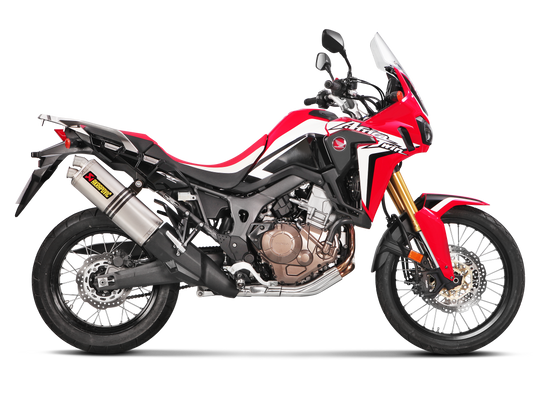 AKRAPOVIC S-H10SO16-WT Honda CRF1000L Africa Twin / Adventure Sports (2019+) Slip-on Exhaust (titanium) – Accessories in the 2WheelsHero Motorcycle Aftermarket Accessories and Parts Online Shop