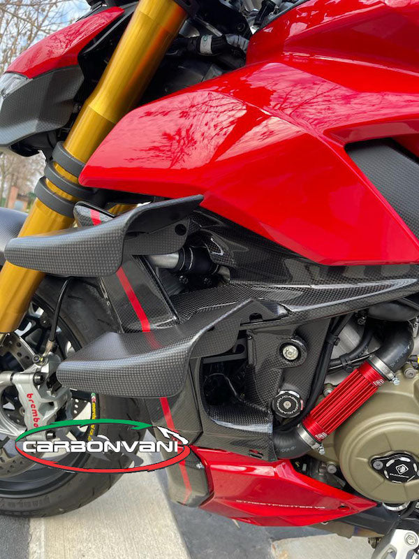 CARBONVANI Ducati Streetfighter V4 / V4S (2023+) Carbon Side Fairing Panel (left side; inner) – Accessories in the 2WheelsHero Motorcycle Aftermarket Accessories and Parts Online Shop