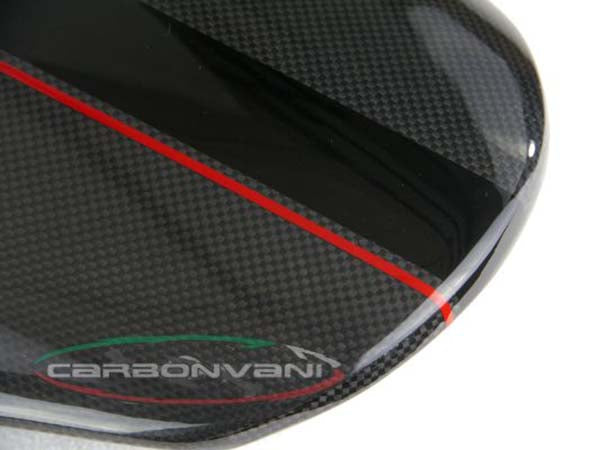 CARBONVANI Ducati XDiavel / S (2016+) Carbon Twin Tail Line (Black-Red stripe version) – Accessories in the 2WheelsHero Motorcycle Aftermarket Accessories and Parts Online Shop