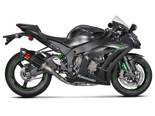AKRAPOVIC S-K10R9-ZC Kawasaki Ninja ZX-10R / SE / ZX-10RR (2020+) Full Exhaust System "Racing Line" (carbon) – Accessories in the 2WheelsHero Motorcycle Aftermarket Accessories and Parts Online Shop