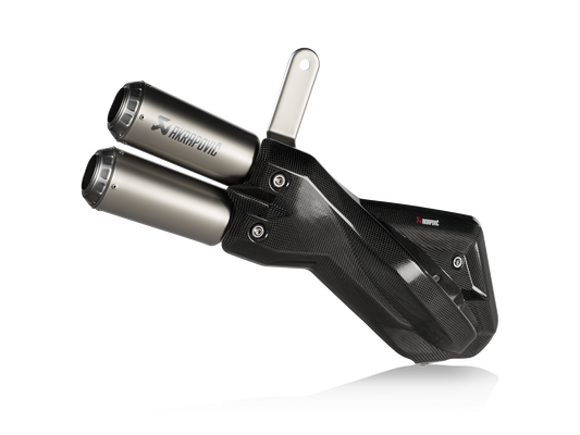 AKRAPOVIC S-D9SO18-HIFFT Ducati Multistrada 950 / V2 (19/24) Slip-on Exhaust (titanium) – Accessories in the 2WheelsHero Motorcycle Aftermarket Accessories and Parts Online Shop