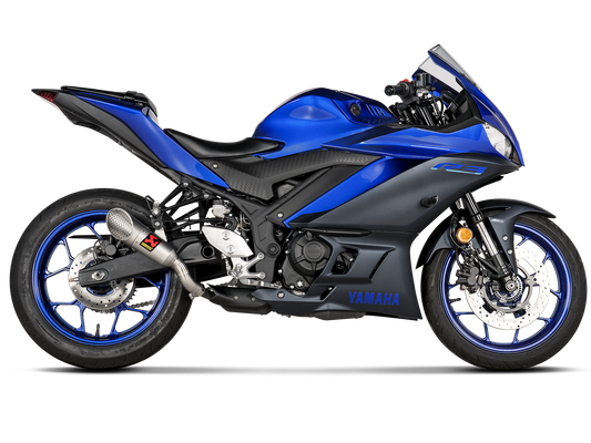 AKRAPOVIC S-Y3SO6-IVOSS Yamaha MT-03 / YZF-R3 (2022+ ) Slip-on Exhaust (SS) – Accessories in the 2WheelsHero Motorcycle Aftermarket Accessories and Parts Online Shop