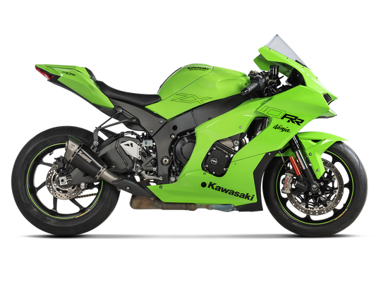 AKRAPOVIC S-K10SO28-ASZTBL Kawasaki Ninja ZX-10RR (2024+) Slip-on Exhaust (titanium) – Accessories in the 2WheelsHero Motorcycle Aftermarket Accessories and Parts Online Shop