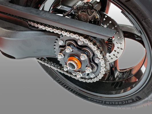 DBK DUCABIKE FDR05 KTM Super Duke (2016+) Rear Sprocket Nut Safety Clip – Accessories in the Motoraider Motorcycle Aftermarket Accessories and Parts Online Shop