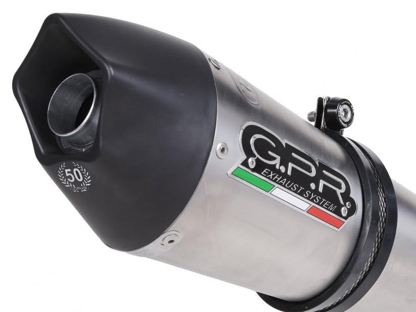 GPR Ducati Hypermotard 939 Slip-on Exhaust "GPE Evo 4 Titanium" (EU homologated) – Accessories in the 2WheelsHero Motorcycle Aftermarket Accessories and Parts Online Shop