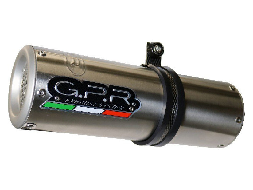 GPR Ducati Monster 821 (17/20) Slip-on Exhaust "M3 Inox" (EU homologated) – Accessories in the 2WheelsHero Motorcycle Aftermarket Accessories and Parts Online Shop