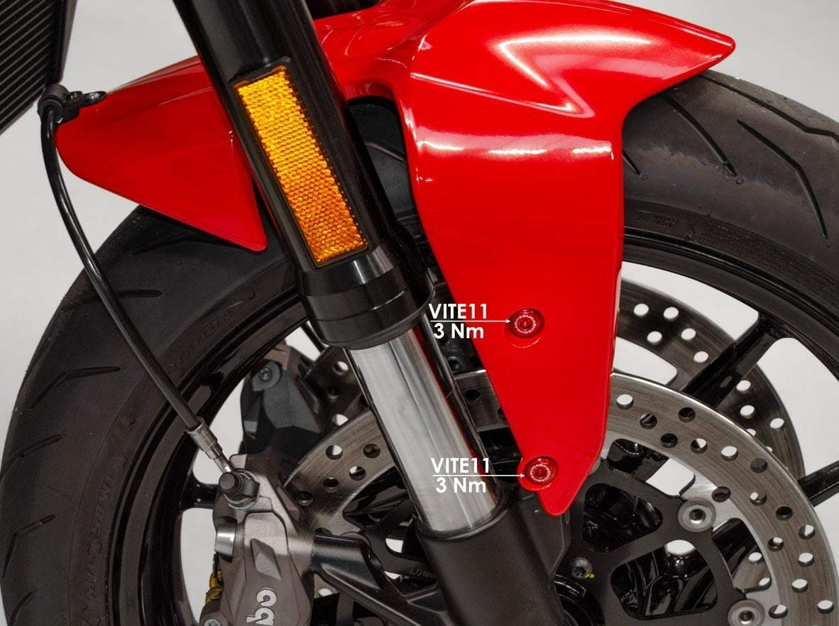 KVT16 - DUCABIKE Ducati Front Fender Screws Kit – Accessories in the Motoraider Motorcycle Aftermarket Accessories and Parts Online Shop
