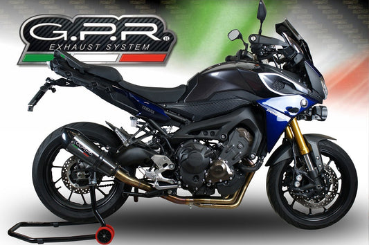 GPR Yamaha Tracer 900 (18/20) Full Exhaust System "GP Evo 4 Poppy" (EU homologated) – Accessories in the 2WheelsHero Motorcycle Aftermarket Accessories and Parts Online Shop