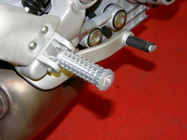 PPSF02 - DUCABIKE Ducati Folding Footpegs (passenger) – Accessories in the Motoraider Motorcycle Aftermarket Accessories and Parts Online Shop