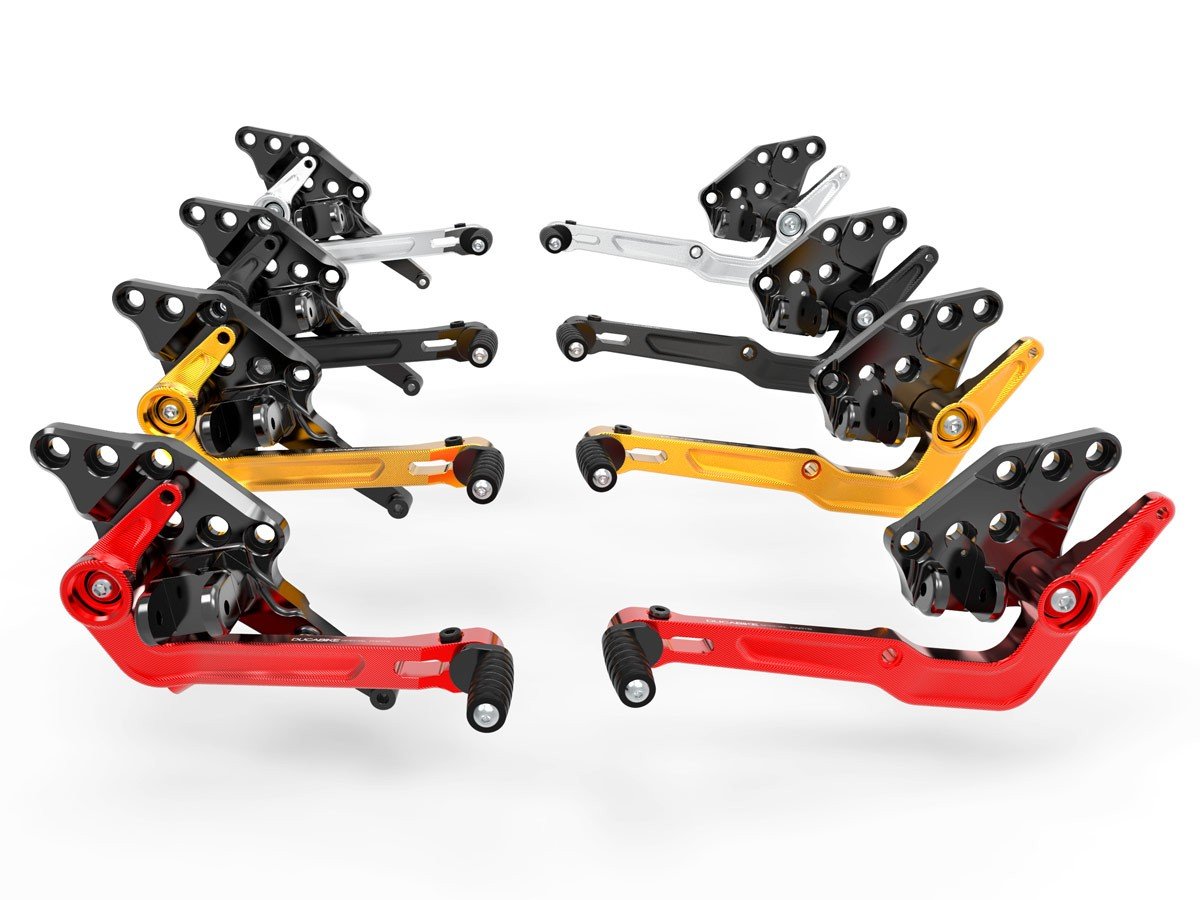 PRDV12601 - DUCABIKE Ducati Diavel 1260 (2019+) Adjustable Rearset – Accessories in the Motoraider Motorcycle Aftermarket Accessories and Parts Online Shop