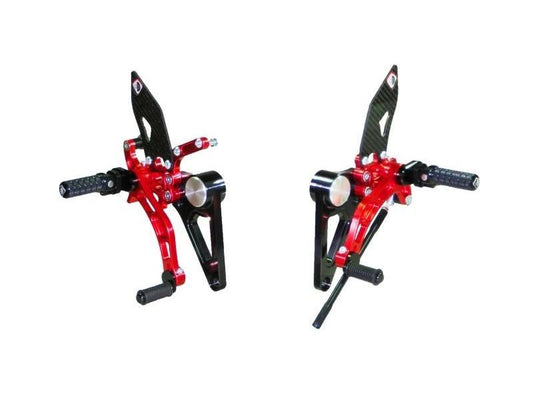 PRM01 - DUCABIKE Ducati Monster S2R/S4R Adjustable Pilot Rearset – Accessories in the Motoraider Motorcycle Aftermarket Accessories and Parts Online Shop