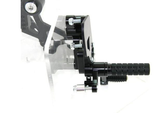 PRNME01 - DUCABIKE Ducati Monster Adjustable Pilot Rearset – Accessories in the Motoraider Motorcycle Aftermarket Accessories and Parts Online Shop
