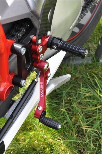 PRSP03 - DUCABIKE Ducati Superbike 1098/1198/848 Adjustable Rearset "SP" – Accessories in the Motoraider Motorcycle Aftermarket Accessories and Parts Online Shop