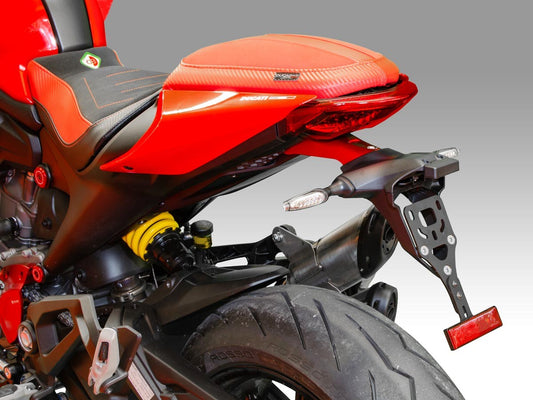 PRT15 - DUCABIKE Ducati Monster 950 (2021+) Adjustable License Plate Holder – Accessories in the Motoraider Motorcycle Aftermarket Accessories and Parts Online Shop