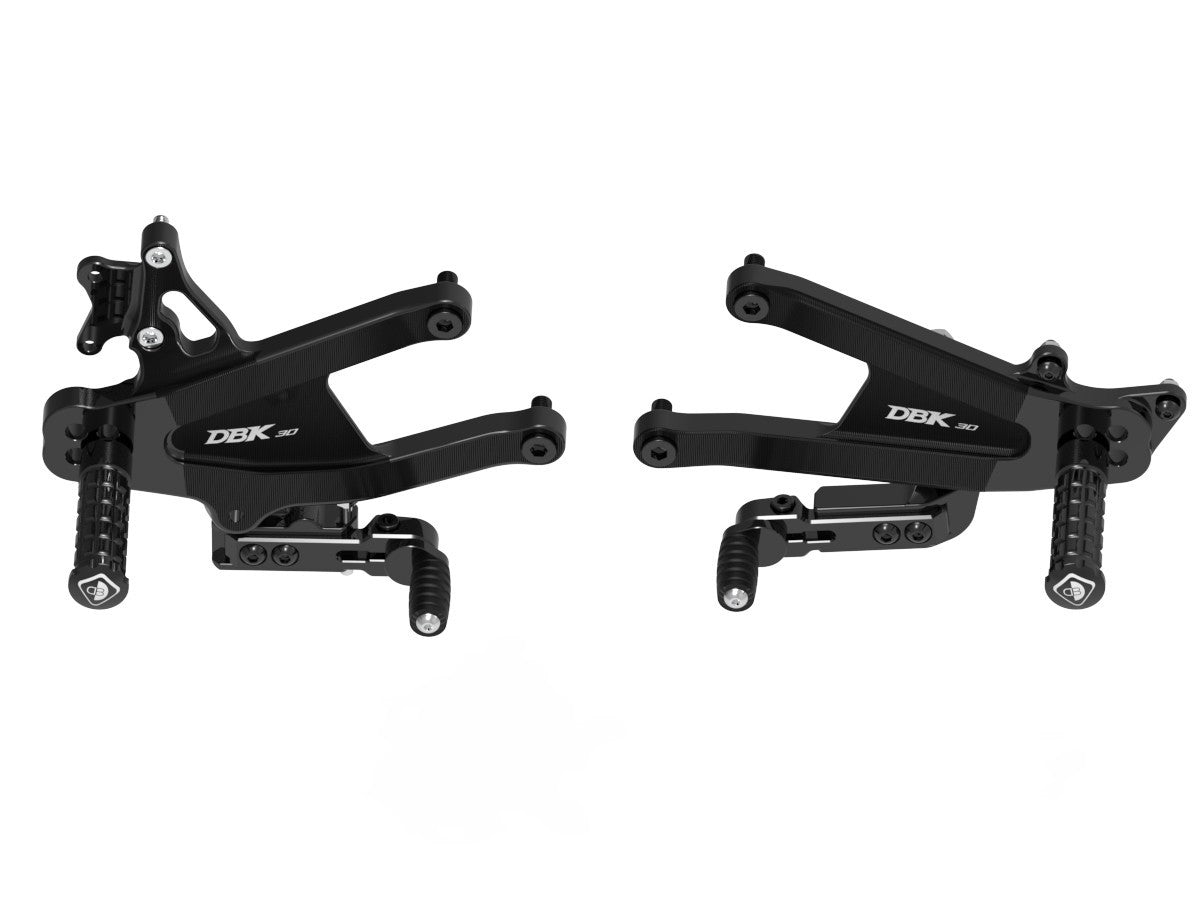DBK DUCABIKE PRV402 Ducati Panigale V4 / V4S (2025+) Adjustable Rearset (SBK edition) – Accessories in the Motoraider Motorcycle Aftermarket Accessories and Parts Online Shop