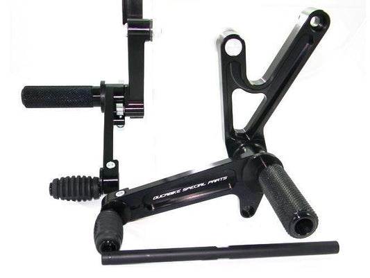 PRVM01 - DUCABIKE Ducati Monster / Sport Touring / SuperSport Adjustable Rearset – Accessories in the Motoraider Motorcycle Aftermarket Accessories and Parts Online Shop